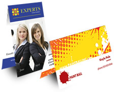 Edmonton Foldover Business Cards Printing | Print Factory