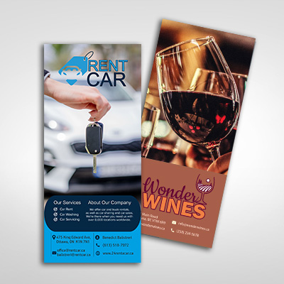 Rack cards Vancouver printing & design | Print Factory