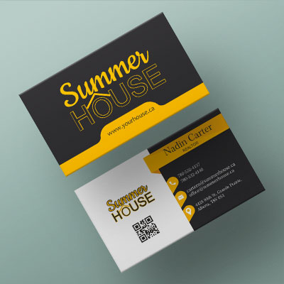 Name shop card printing